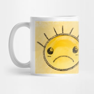 Sad and sunny Mug